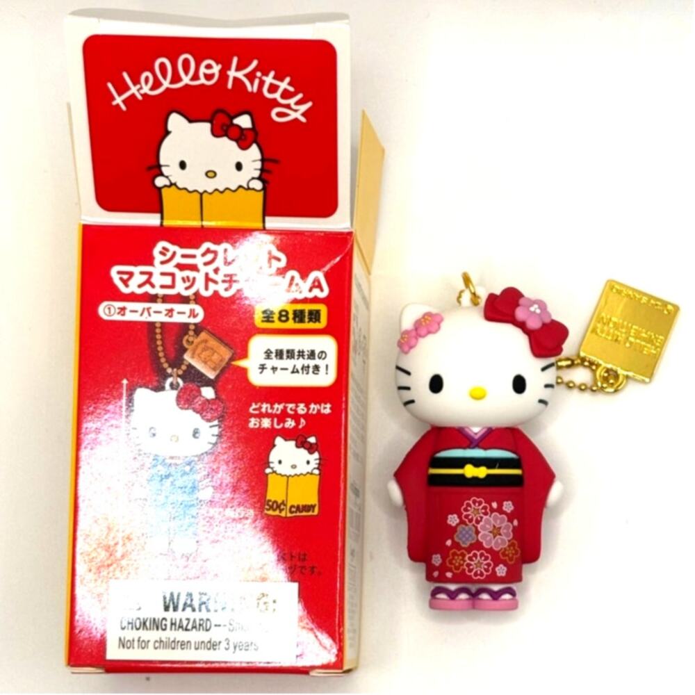 New Kimono Hello Kitty 50th Anniversary Exhibition Ltd. Ed. Charm 2025, Sanrio
